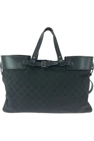 Gucci Pre-owned, Kobieta, Czarny, ONE SIZE, Pre-owned Canvas gucci-bags