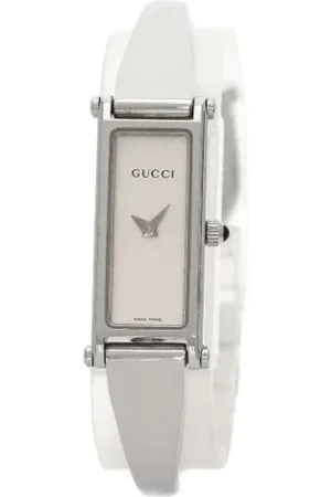 Gucci Pre-owned, Kobieta, Szary, ONE SIZE, Pre-owned Stainless Steel watches