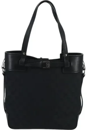 Gucci Pre-owned, Kobieta, Czarny, ONE SIZE, Pre-owned Canvas gucci-bags