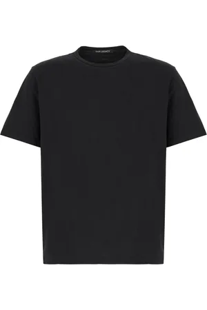 OUR LEGACY Koszulki, Mężczyzna, Czarny, XL, Casual Bawełniany T-shirt