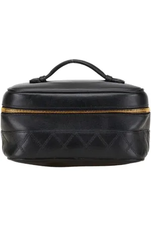 CHANEL Pre-owned, Kobieta, Czarny, ONE SIZE, Skóra, Pre-owned Skórzane torebki