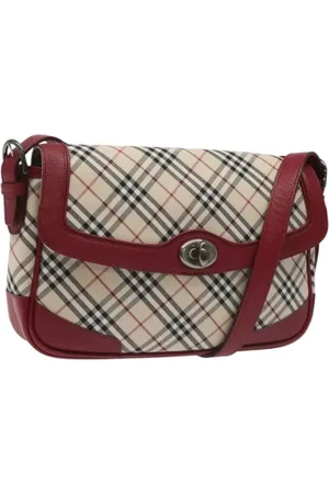 Burberry Pre-owned, Kobieta, Beżowy, ONE SIZE, Pre-owned Canvas crossbody-bags