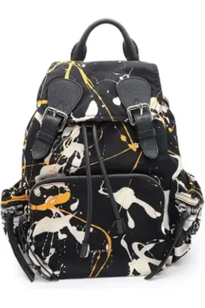 Burberry Pre-owned, Kobieta, Czarny, ONE SIZE, Nylon, Pre-owned Nylon backpacks