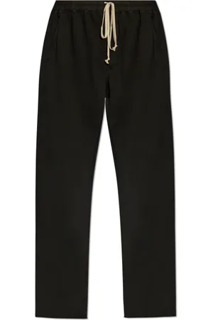 Rick Owens Spodnie, Mężczyzna, Czarny, L, Spodnie dresowe `Berlin`