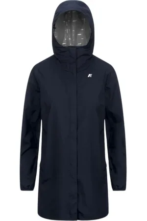 K-Way Kurtki, Kobieta, Niebieski, XL, Sophie Stretch DOT Lekka Kurtka