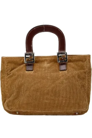 Fendi Pre-owned, Kobieta, brązowy, ONE SIZE, Skóra, Pre-owned Canvas totes