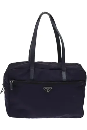 Prada Pre-owned, Kobieta, Niebieski, ONE SIZE, Pre-owned Fabric prada-bags