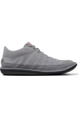 Camper Buty, Mężczyzna, Szary, 41 EU, Zamsz, Szare Sneakersy Beetle dla Mężczyzn