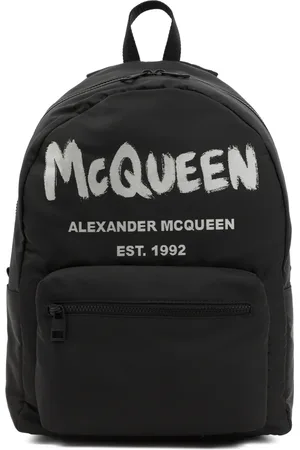 Alexander McQueen Torebki, Mężczyzna, Czarny, ONE SIZE, Czarna torba wiaderko & plecak