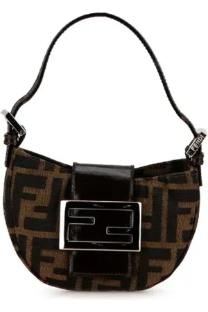 Fendi Pre-owned, Kobieta, brązowy, ONE SIZE, Pre-owned Canvas handbags