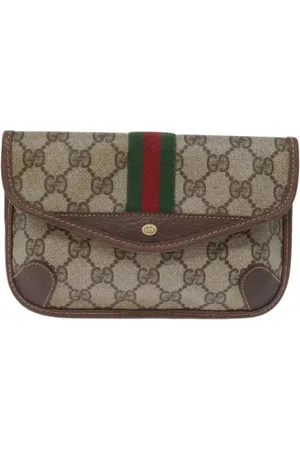 Gucci Pre-owned, Kobieta, Beżowy, ONE SIZE, Skóra, Pre-owned Leather gucci-bags