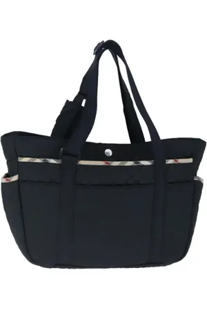 Burberry Pre-owned, Kobieta, Czarny, ONE SIZE, Nylon, Pre-owned Nylon shoulder-bags