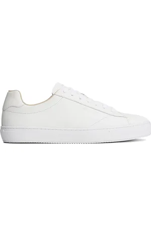 Tommy Hilfiger Buty, Mężczyzna, Biały, 44 EU, Białe Skórzane Sneakersy Cupsole