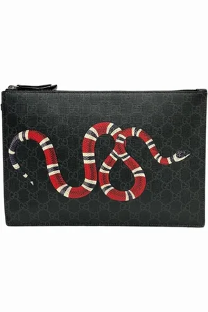 Gucci Pre-owned, Mężczyzna, Czarny, ONE SIZE, Skóra, Pre-owned Leather gucci-bags