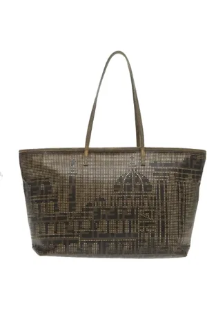 Fendi Pre-owned, Kobieta, brązowy, ONE SIZE, Pre-owned Canvas fendi-bags