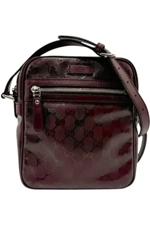 Gucci Pre-owned, unisex, Czerwony, ONE SIZE, Pre-owned Plastic shoulder-bags