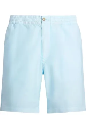 Ralph Lauren Szorty, Mężczyzna, Niebieski, L, Niebieskie Bawełniane Szorty Bermuda