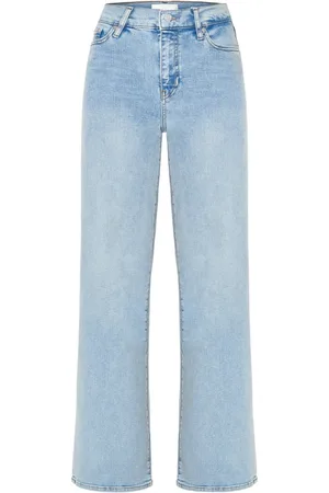 Frame Jeansy, Kobieta, Niebieski, W30, Niebieskie Wyprane Jeansyy