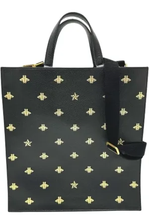 Gucci Pre-owned, Mężczyzna, Czarny, ONE SIZE, Skóra, Pre-owned Leather gucci-bags