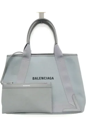 Balenciaga Pre-owned, Kobieta, Szary, ONE SIZE, Skóra, Pre-owned Leather totes