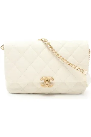 CHANEL Pre-owned, Kobieta, Biały, ONE SIZE, Skóra, Pre-owned Leather crossbody-bags
