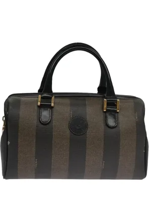 Fendi Pre-owned, Kobieta, brązowy, ONE SIZE, Skóra, Pre-owned Canvas handbags