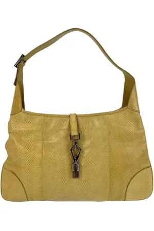 Gucci Pre-owned, Kobieta, Żółty, ONE SIZE, Skóra, Pre-owned Leather gucci-bags