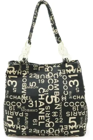 CHANEL Pre-owned, Kobieta, Czarny, ONE SIZE, Pre-owned Canvas shoulder-bags