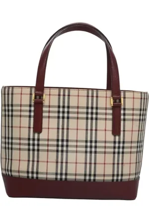 Burberry Pre-owned, Kobieta, Beżowy, ONE SIZE, Pre-owned Canvas handbags
