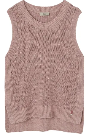 HERNO Swetry, Kobieta, Różowy, S, Różowy Sweter Top