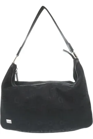 Gucci Pre-owned, Kobieta, Czarny, ONE SIZE, Pre-owned Canvas gucci-bags