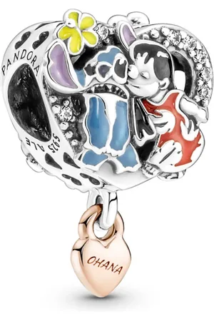 PANDORA Akcesoria, Kobieta, Wielobarwność, ONE SIZE, Charm Ohana Lilo & Stitch z cyrkoniami