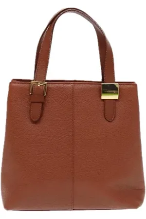 Burberry Pre-owned, Kobieta, brązowy, ONE SIZE, Skóra, Pre-owned Skórzane torebki