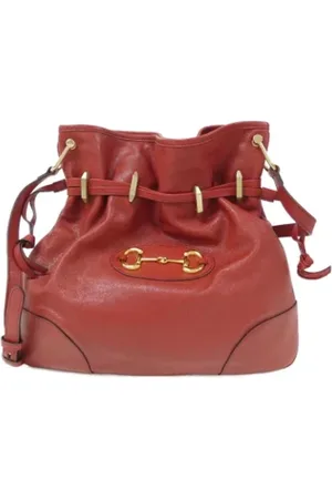 Gucci Pre-owned, Kobieta, Czerwony, ONE SIZE, Skóra, Pre-owned Leather gucci-bags
