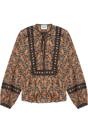Isabel Marant Bluzki, Kobieta, Wielobarwność, S, Wielokolorowy Bawełniany Top