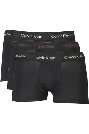 Calvin Klein Bielizna, Mężczyzna, Czarny, S, Czarne Bawełniane Boxer Briefs 3-Pack