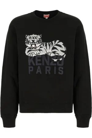 Kenzo Bluzy, Mężczyzna, Czarny, L, Stylowe Bluzy dla Modnego Wyglądu
