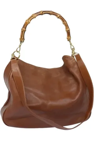 Gucci Pre-owned, Kobieta, brązowy, ONE SIZE, Skóra, Pre-owned Leather gucci-bags