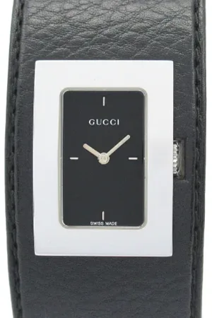 Gucci Pre-owned, Kobieta, Czarny, ONE SIZE, Pre-owned Metal watches