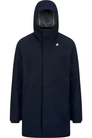 K-Way Kurtki, Mężczyzna, Niebieski, XL, Tommy Bonded Jersey