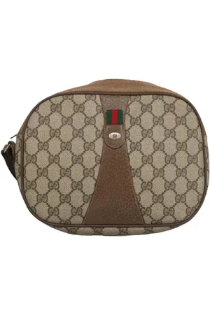 Gucci Pre-owned, Kobieta, Beżowy, ONE SIZE, Pre-owned Canvas clutches