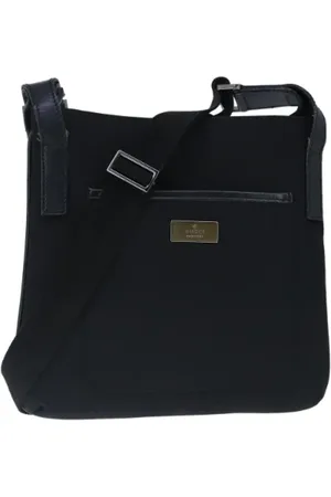 Gucci Pre-owned, unisex, Czarny, ONE SIZE, Pre-owned Canvas shoulder-bags