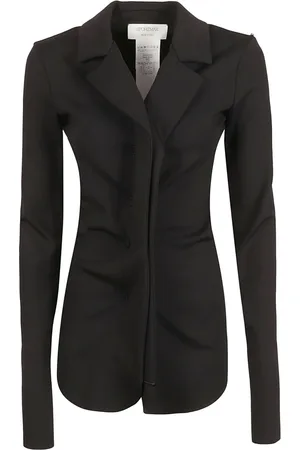 Sportmax Kurtki, Kobieta, Czarny, L, Nylon, Czarna Kurtka Nabil