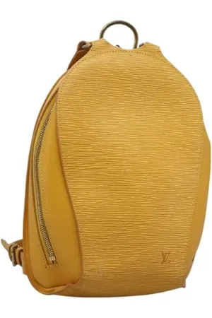 LOUIS VUITTON Pre-owned, Kobieta, Żółty, ONE SIZE, Skóra, Pre-owned Leather backpacks