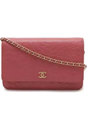 CHANEL Pre-owned, Kobieta, Różowy, ONE SIZE, Skóra, Pre-owned skórzane portfele