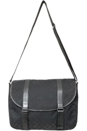 Gucci Pre-owned, Mężczyzna, Czarny, ONE SIZE, Pre-owned Leather gucci-bags
