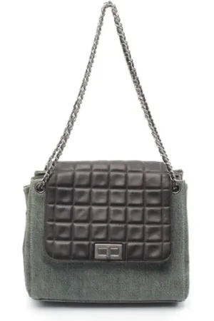 CHANEL Pre-owned, Kobieta, Czarny, ONE SIZE, Denim, Pre-owned Denim chanel-bags