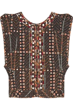 Isabel Marant Koszulki, Kobieta, Czarny, XS, Czarna Bawełniana Kurtka