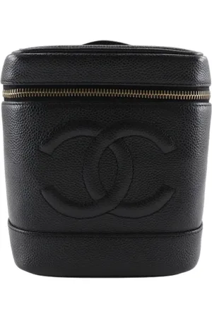 CHANEL Pre-owned, Kobieta, Czarny, ONE SIZE, Skóra, Pre-owned Skórzane torebki
