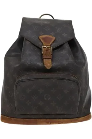 LOUIS VUITTON Pre-owned, Kobieta, brązowy, ONE SIZE, Skóra, Pre-owned Canvas backpacks